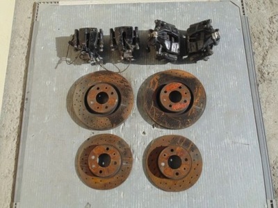 Супорти гальмівні диски комплект fiat 500 abarth 2016 rok. фото №1