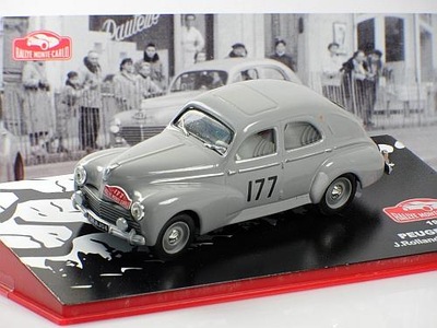 WRC PEUGEOT 203 Rolland 1960 Monte Carlo 1/43