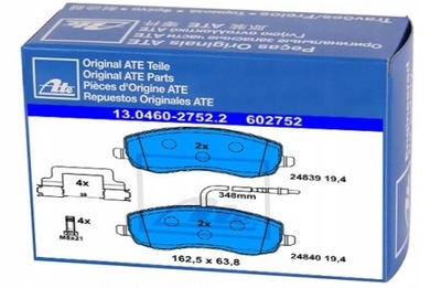 Тормозные колодки тормозные перед do lancia phedra 2.2 jtd фото №1