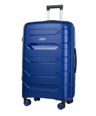 Duża walizka PUCCINI ZADAR PP020A 7A Niebieska