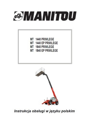 MANITOU MT 1440...1840 EP PRIVILEGE- MANUAL PL  