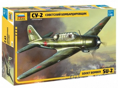 Zvezda 4805 1/48 Su-2 Soviet bomber
