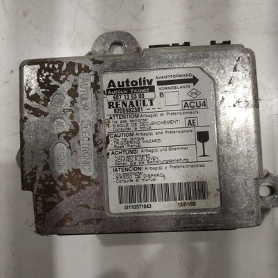 Renault megane ii 2006 блок керування / модуль подушка безпеки фото №1