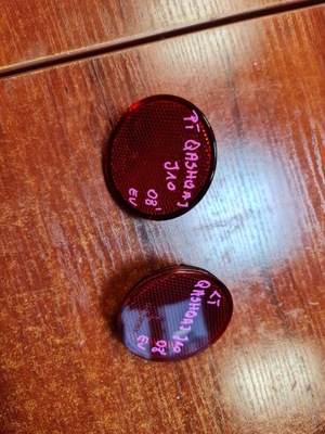 Відбивач бампера лівий правий задня qashqai j10 eu фото №1