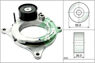 INA TENSOR CORREA KLINOWEGO BMW 1 F20 1 F21 2 F22 F87 2 F23 3 F30  