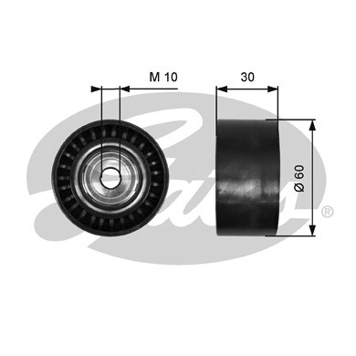 ROLLO PROPULSOR GATES T36380 8200357341  