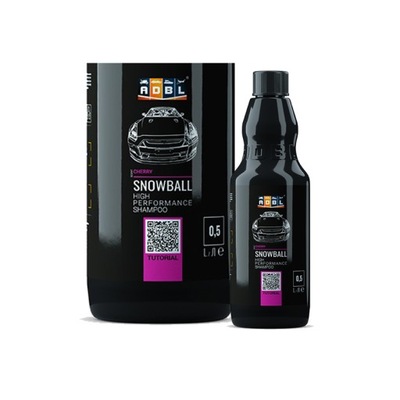 ADBL SNOWBALL szampon do auta neutralne pH 0,5L