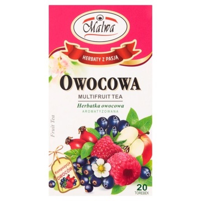 Malwa Herbatka owocowa 40 g (20 x 2 g)