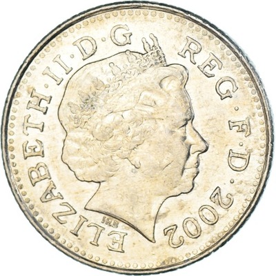 Moneta, Wielka Brytania, 10 Pence, 2002