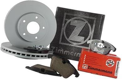 ZIMMERMANN DISCOS + ZAPATAS P MERCEDES B W246 320MM  