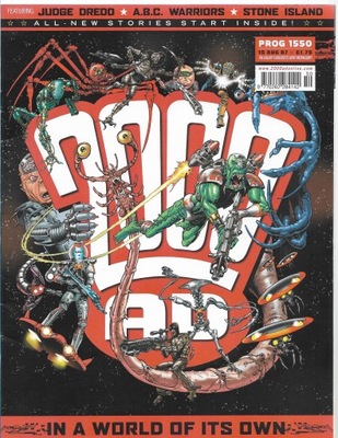 2000AD Magazyn Komiks 1550/2007 j.ang 2000 AD