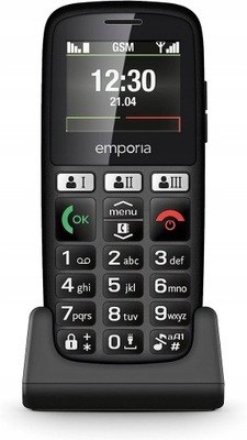 Telefon komórkowy Emporia V50 16 MB czarny