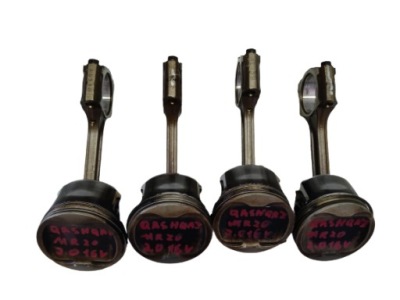 Nissan qashqai j10 2.0 b mr20 поршень поршні шатун фото №1