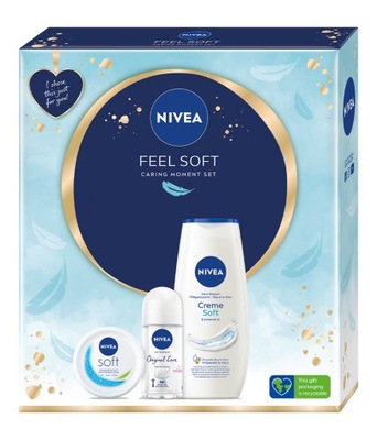 NIVEA Zestaw Kosmetyków Feel Soft