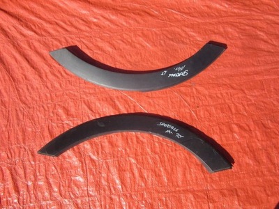 Kia sportage iii 2014 молдинг накладка крила задня kpl фото №1