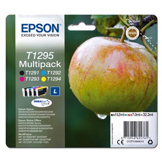 Epson oryginalny tusz T1295, CMYK,