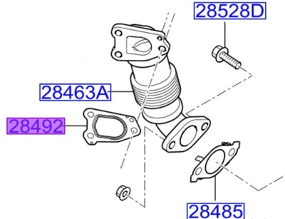 FORRO SISTEMAS DE ESCAPE HYUNDAI IX35 2.0 CRDI  