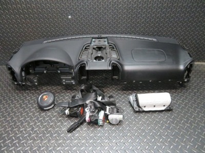 Консоль приборная панель приборная панель porsche cayenne lift кожа фото №1