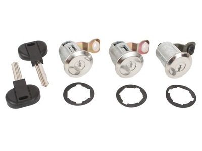 Peugeot partner citroen berlingo вкладиші замка 3x фото №1