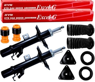 Амортизатори подушки безпеки відбійники перед nissan qashqai ii renault kadjar kayaba фото №1