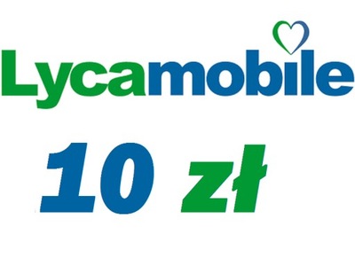 LycaMobile 10 zl - Doladowanie Kod Lyca Mobile