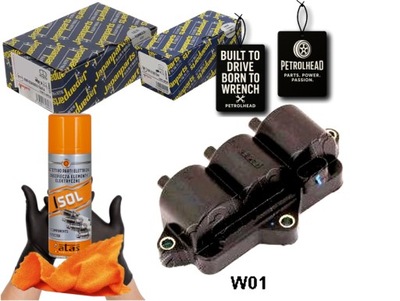 Катушка зажигания chevrolet spark 0,8 05- japanparts #petrolhead pro+ kit4 фото №1