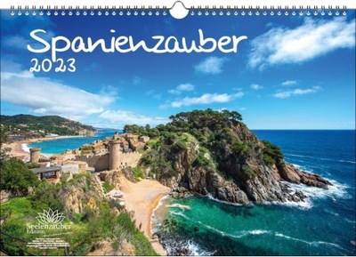 Kalendarz Hiszpanii DIN A3 dla 2023 Hiszpania - Magia duszy