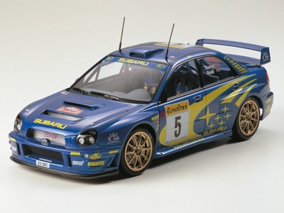 Subaru Impreza WRC 2001 model 24240 Tamiya