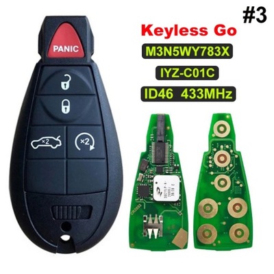 CN015100 KEYLESS GO PARA 2011-2019 CHRYSLER DODGE CARAVAN SMART CAR K~26031  