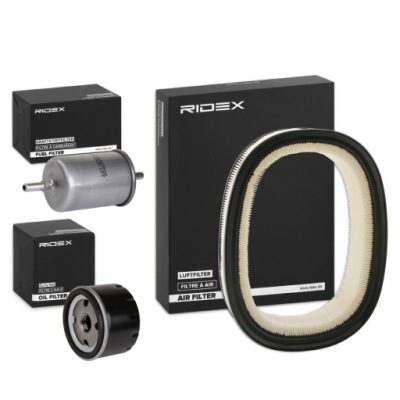 Ridex набір фільтрів do renault clio ii bb0/1/2, cb0/1/2 kangoo kc0/1 фото №1
