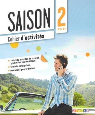 SAISON 2 ĆWICZENIA + CD AUDIO POZIOM A2-B1