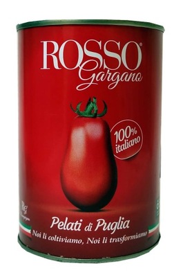 (DS) Pomidory 400G ROSSO GARGANO PELATI