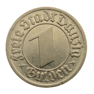 Wolne Miasto Gdańsk - 1 gulden 1932 r. (5)