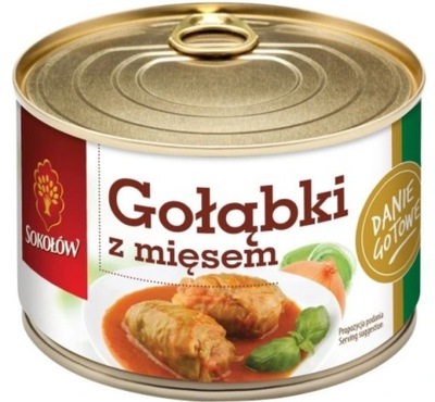 GOŁĄBKI Z MIĘSEM 400G SOKOŁÓW