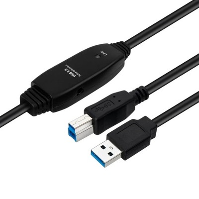 Microconnect USB3.0AB10B kabel USB USB 3.2 Gen 1 (3.1 Gen 1) 10 m USB ...
