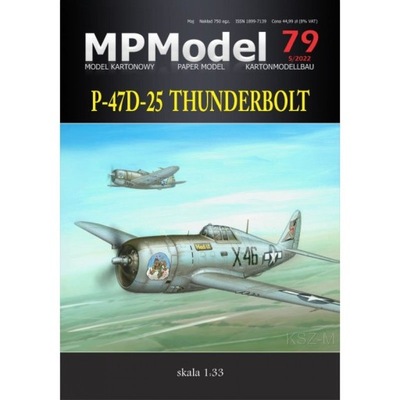 MPModel 79 - Samolot P-47D-25 Thunderbolt 1:33