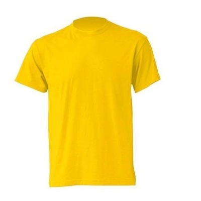 T-SHIRT MĘSKI koszulka 100% bawełna JHK OCEAN żółta SY XL