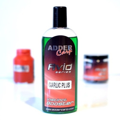 Zalewa Adder Carp Booster Avid - Czosnek Garlic Plus 300ml