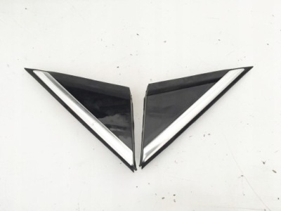 Треугольник крыла левый правый peugeot 3008 хром фото №1