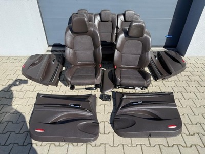 Renault espace v комплект сидений 5 человек коричневая полукожа подогрев перед задняя фото №1