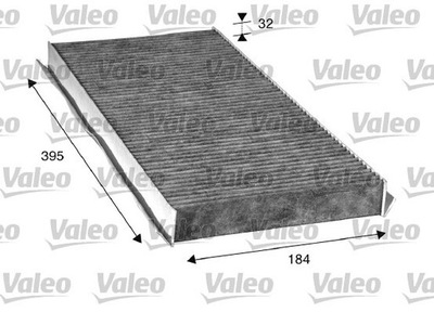 FILTRO DE CABINA CONTAMINACIÓN VALEO PROTECT VALEO 715507  