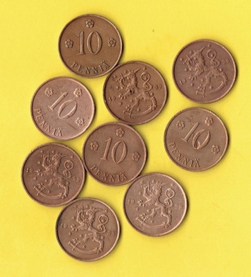 Finlandia 10 Pennia 1939 r.