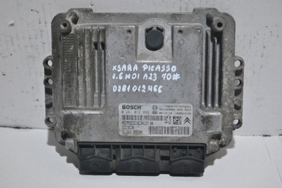 Бортовой компьютер двигателя citroen xsara picasso 0281012466 фото №1