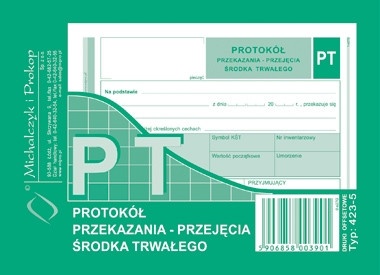Protokół Michalczyk i Prokop PT 423-5
