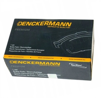 КОЛОДКИ HAM.ПЕРЕДНЯ HONDA CIVIC VII 01- B110661 DENCKERMANN DENCKERMANN