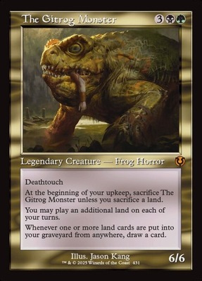MtG: The Gitrog Monster (xINR) *foil*