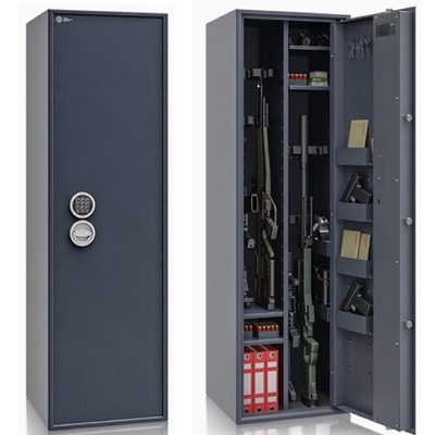Sejf szafa na broń S1 na 18 szt. broni zamek elektroniczny