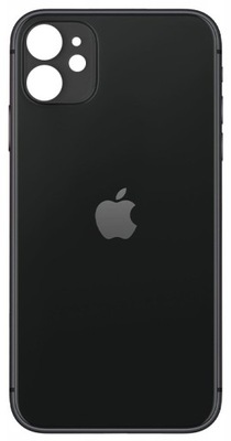 Klapka Plecki Tył iPhone 11 czarny Duże oczko