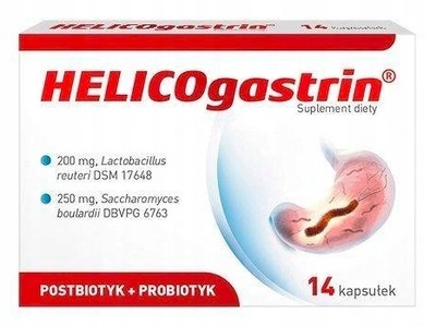 HELICOGASTRIN na wrzody żołądka HELICOBACTER