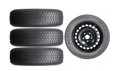 NUEVO RUEDAS INVIERNO VW POLO FOX 185/60R15 DUNLOP  